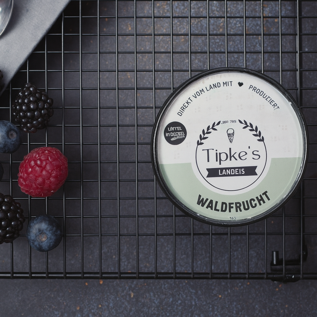 Waldfrucht Sorbet Eis