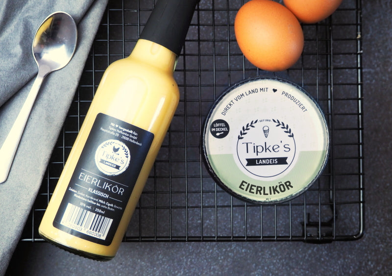 Eierlikör Eis - enthält Alkohol