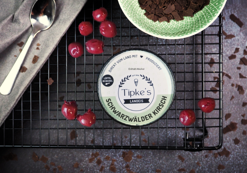Schwarzwälder Kirsch Eis - enthält Alkohol