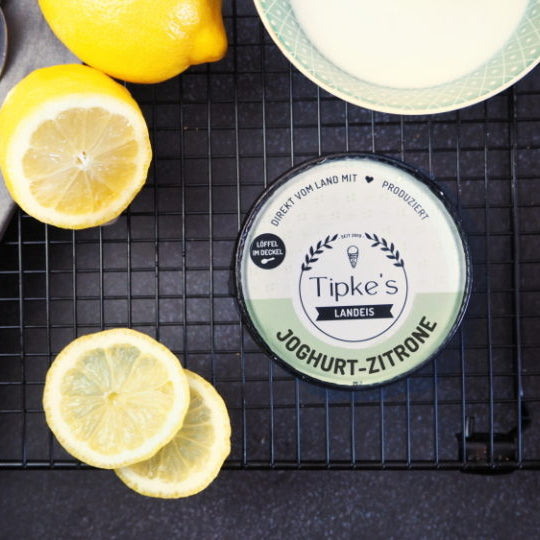 Joghurt-Zitrone Eis