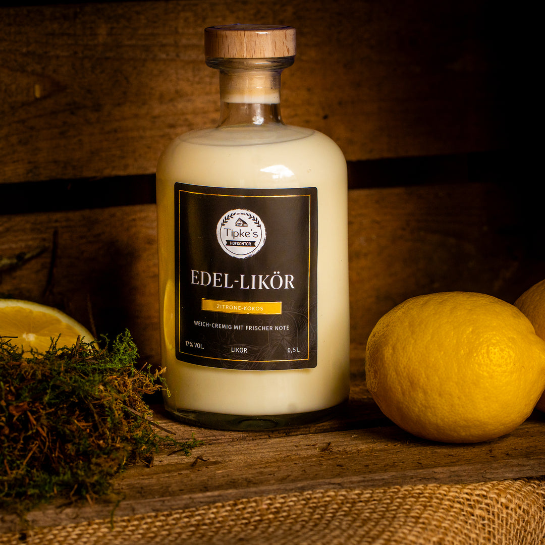 Edel-Likör Zitrone-Kokos
